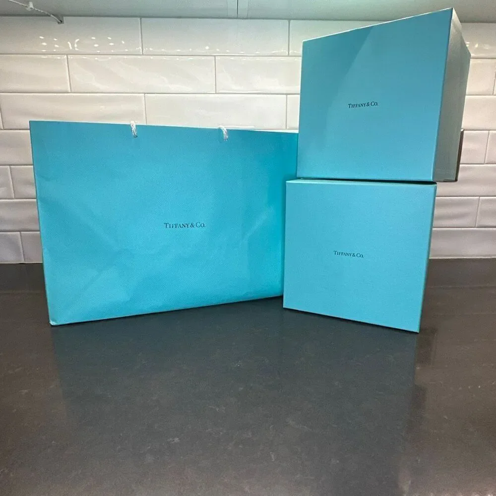 Tiffany & Co Bowl Box Bundle (7 Piece)
